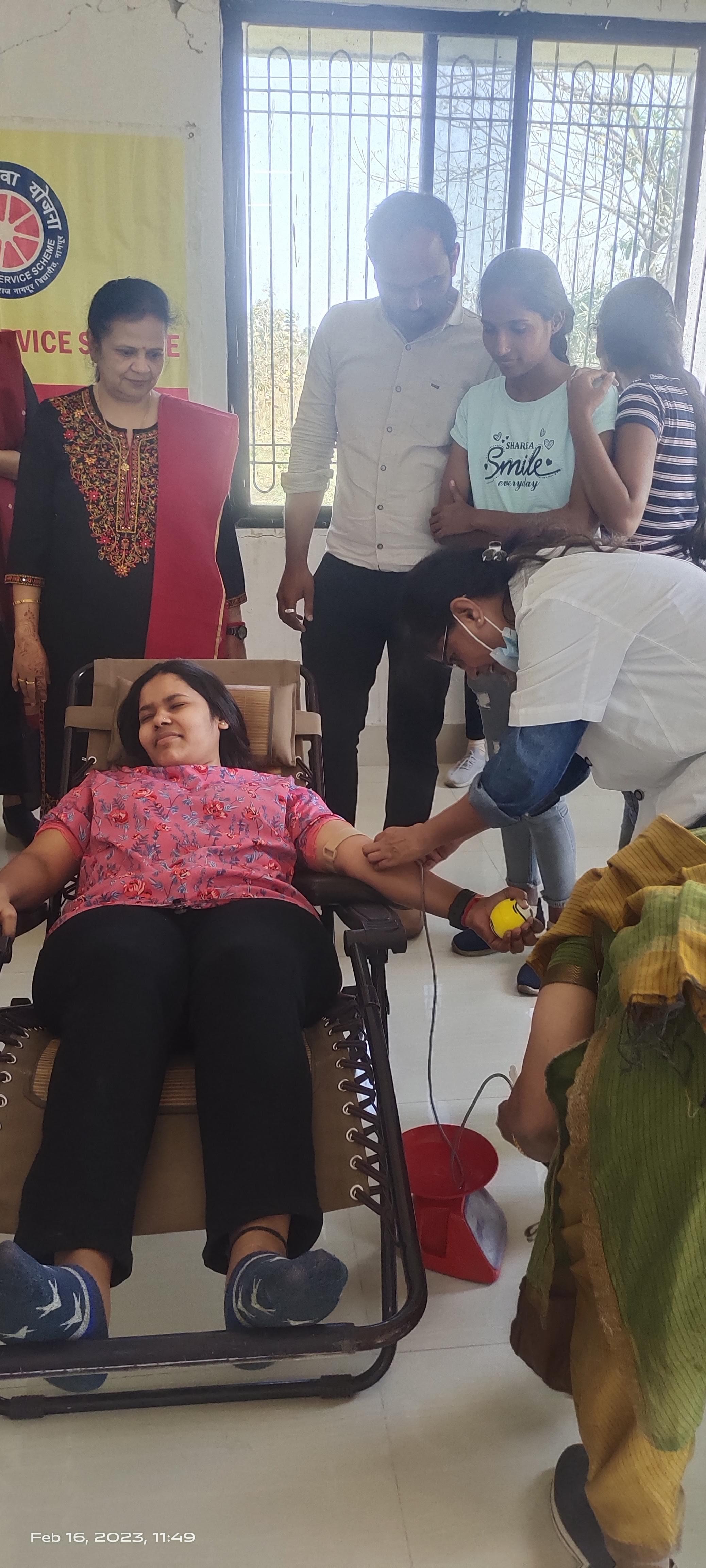 Green Heaven Institute of Management and Research Nagpur Blood Donation photo 2