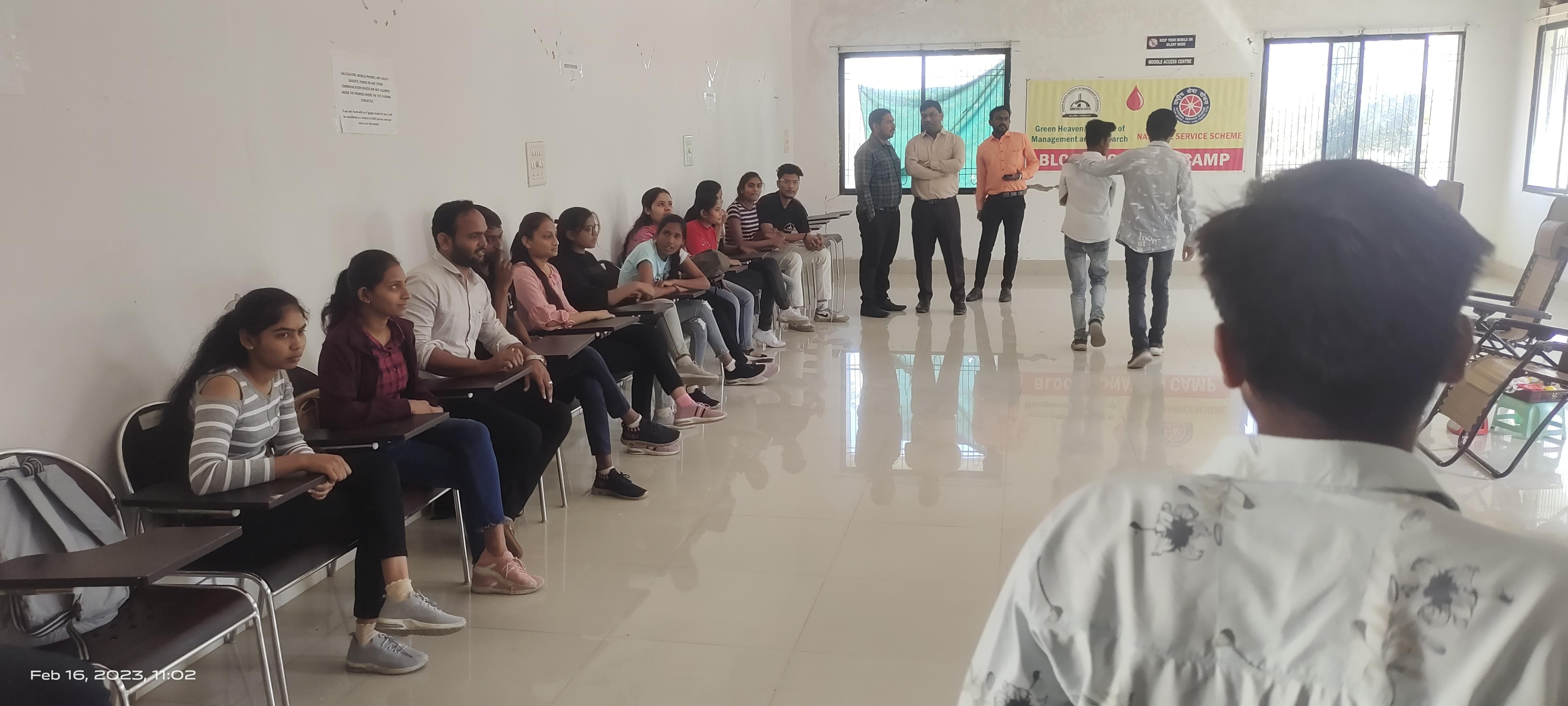 Green Heaven Institute of Management and Research Nagpur Blood Donation photo 16