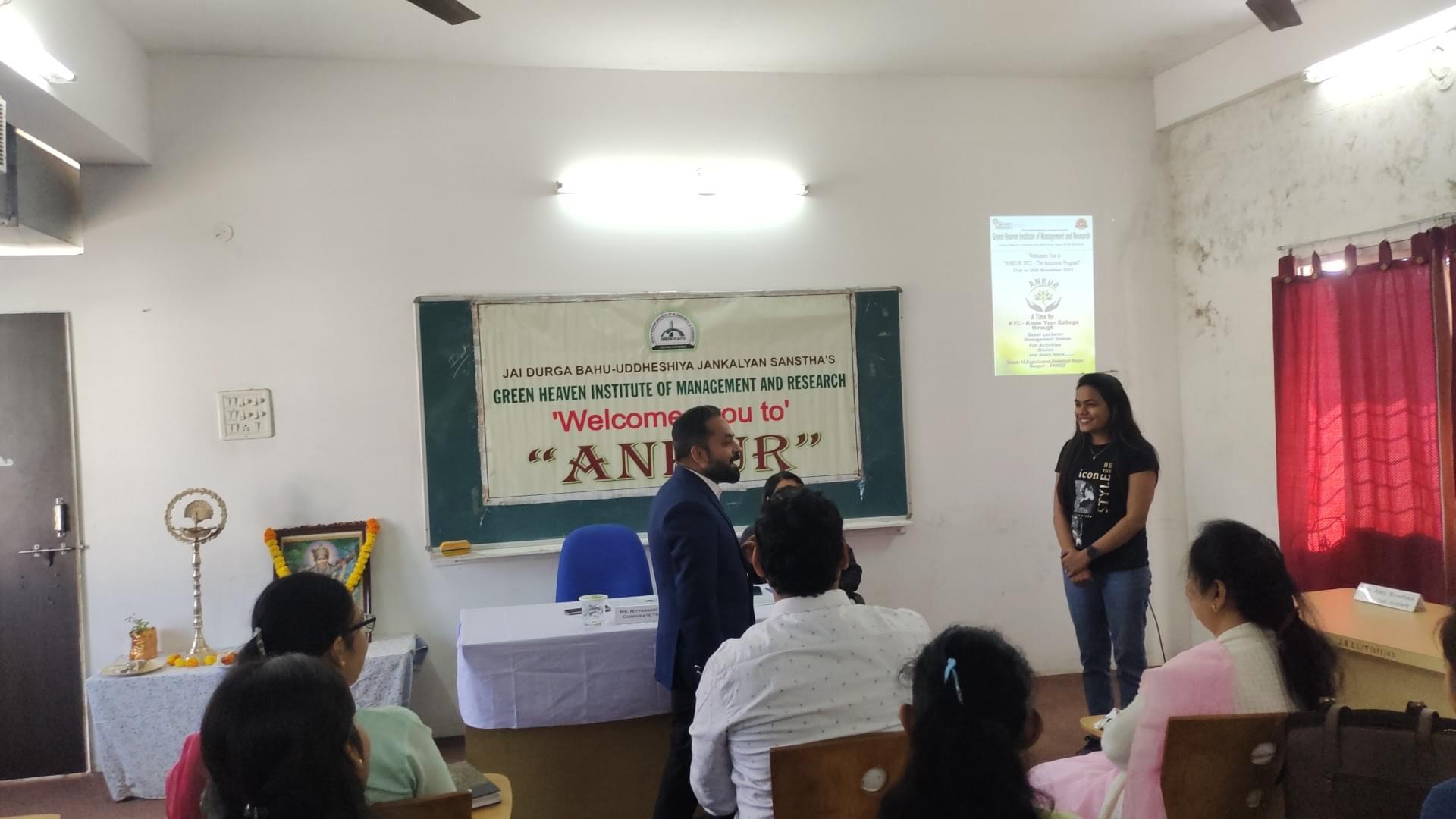 Green Heaven Institute of Management and Research Nagpur Ankur photo 8