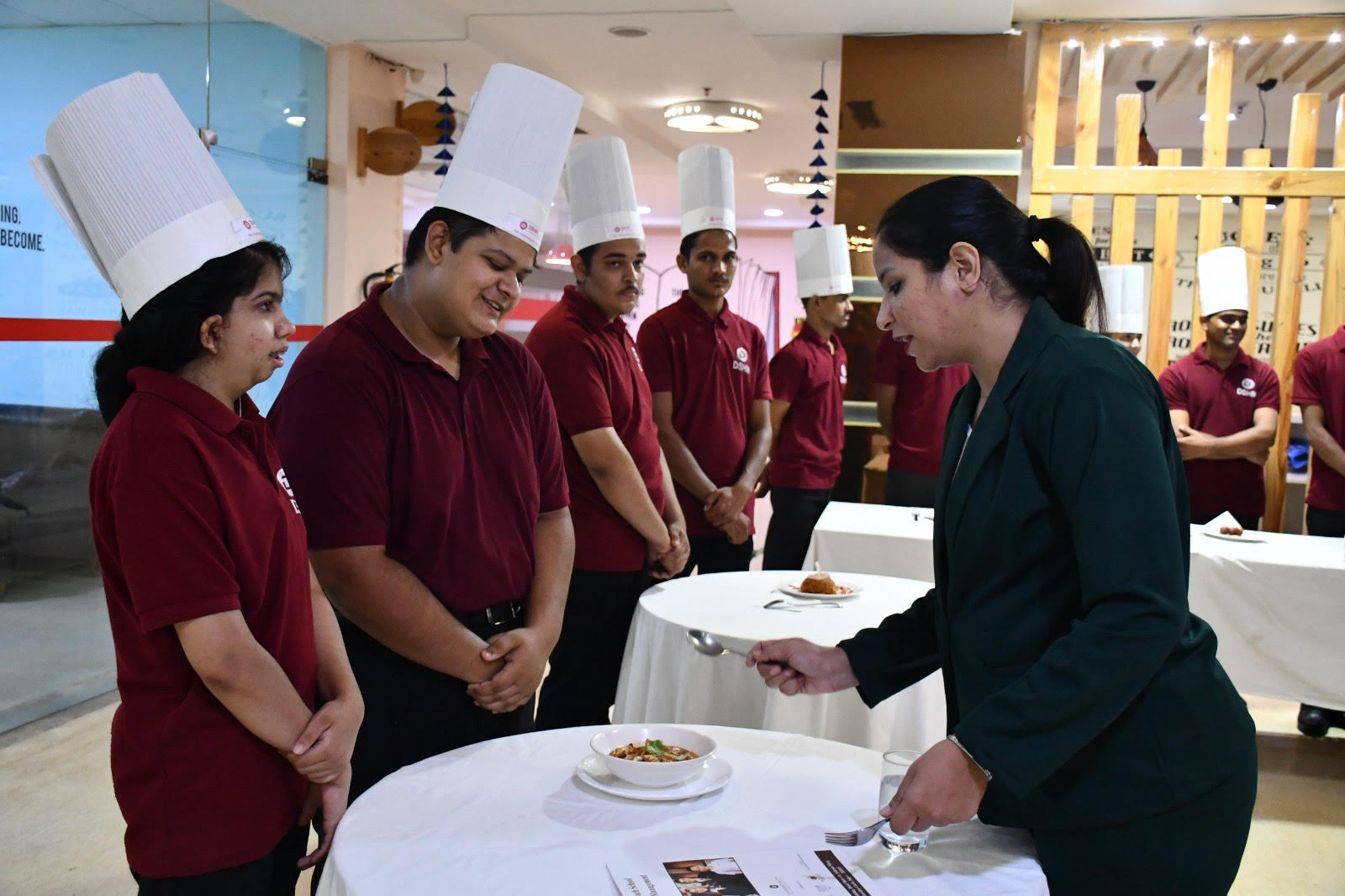 Dangayach School of Hotel Management Jaipur Super Chef Competition photo 2