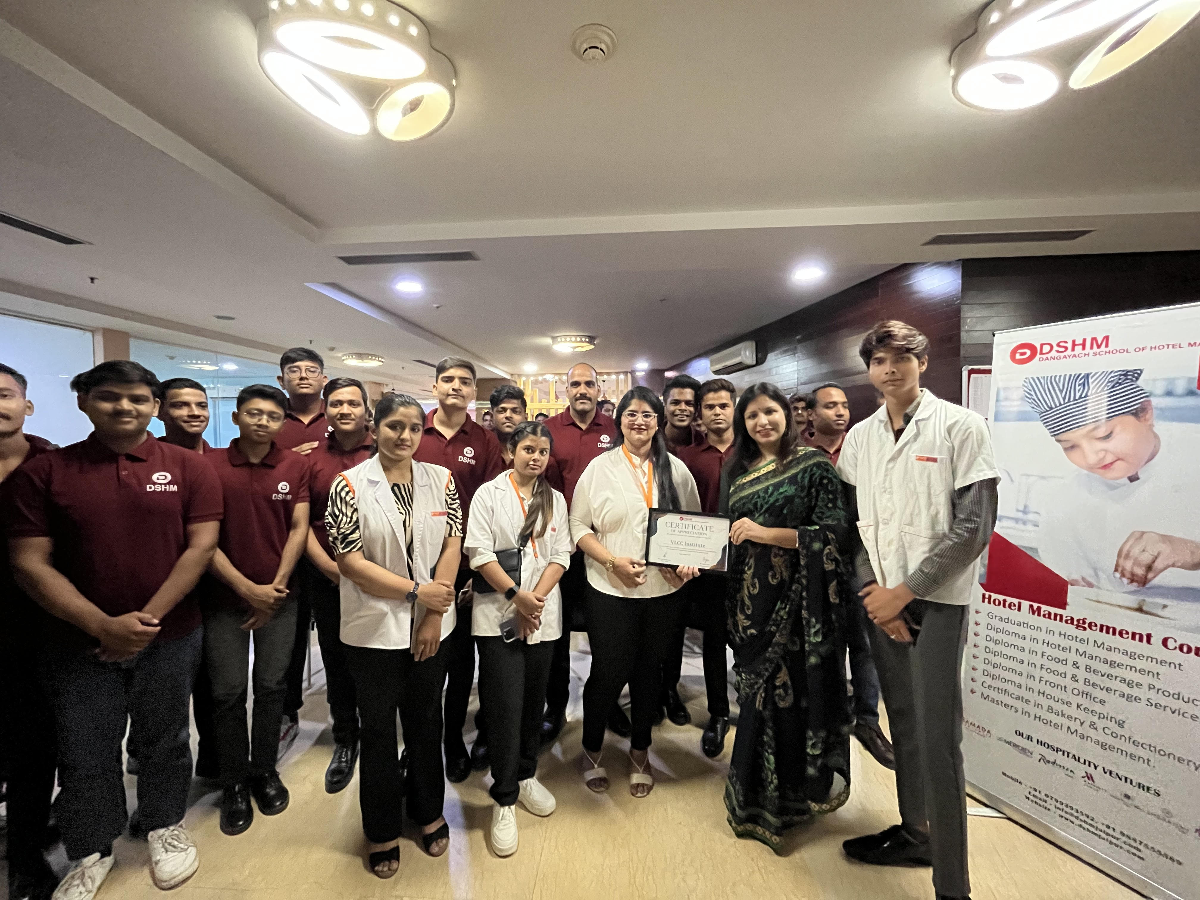 Dangayach School of Hotel Management Jaipur VLCC Workshop photo 2
