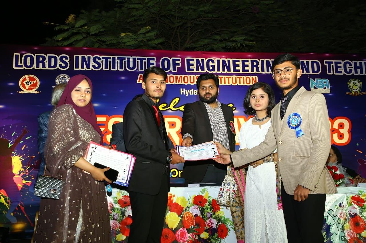 Lords Institute of Engineering and Technology Hyderabad Freshers Day photo 10
