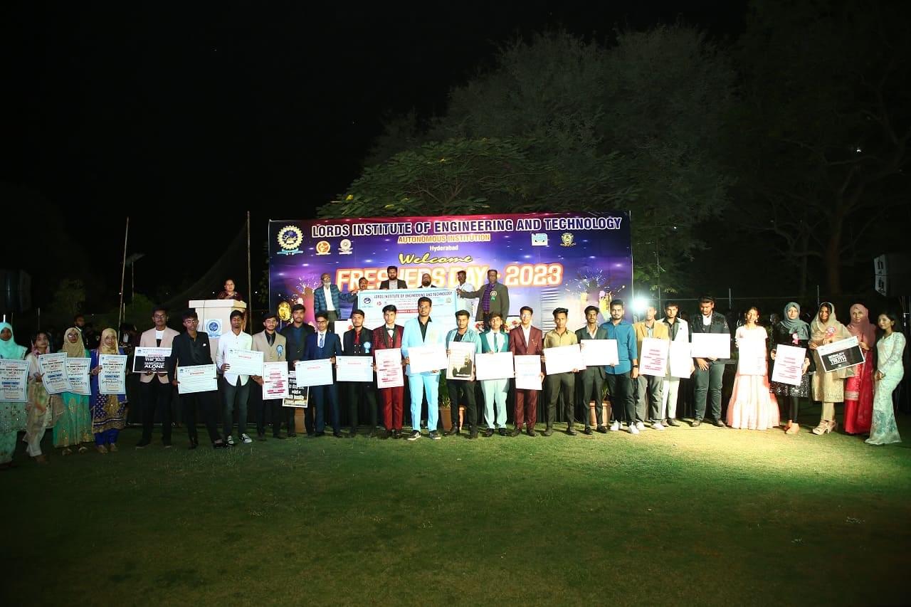 Lords Institute of Engineering and Technology Hyderabad Freshers Day photo 13