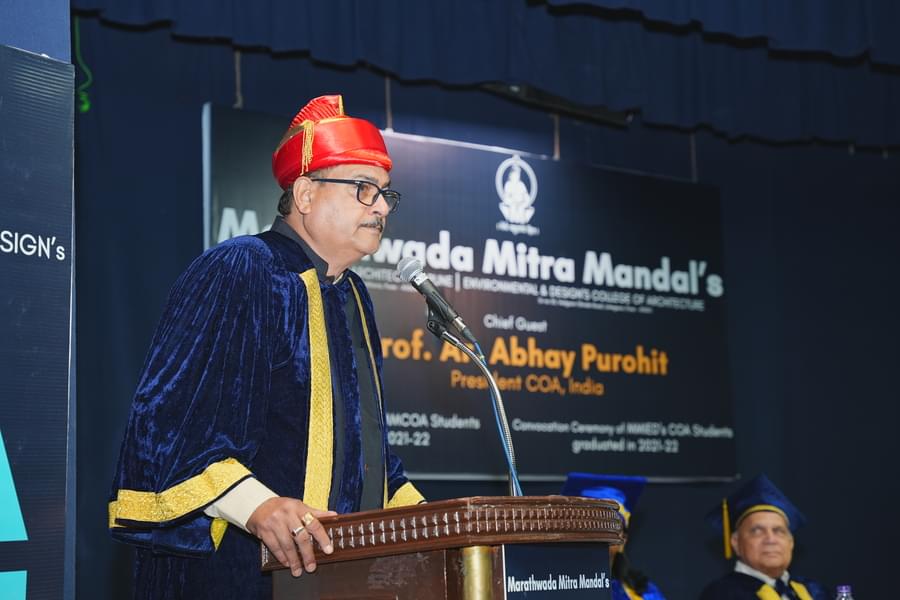 Marathwada Mitra Mandal’s Institute of Environment & Design’s College of Architecture Pune Convocation photo 4