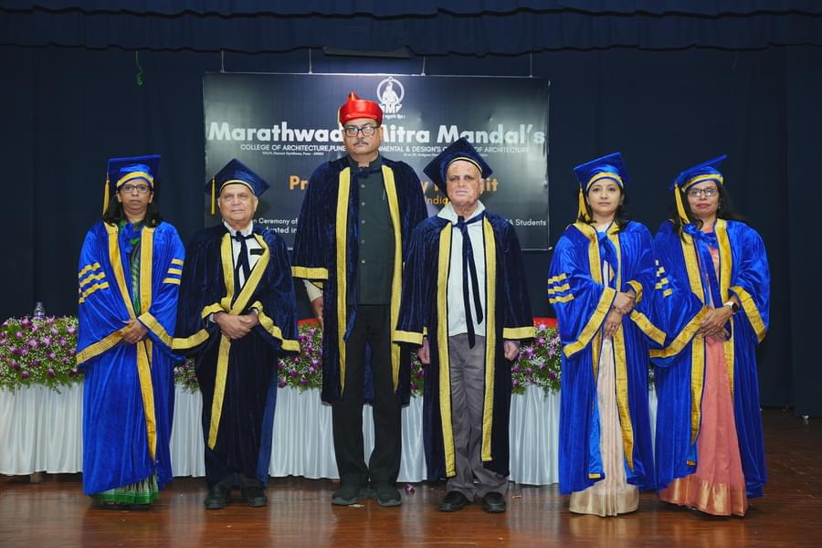 Marathwada Mitra Mandal’s Institute of Environment & Design’s College of Architecture Pune Convocation photo 5