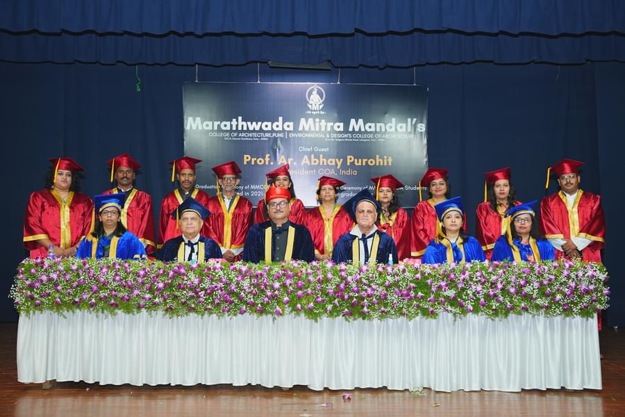 Marathwada Mitra Mandal’s Institute of Environment & Design’s College of Architecture Pune Convocation photo 6