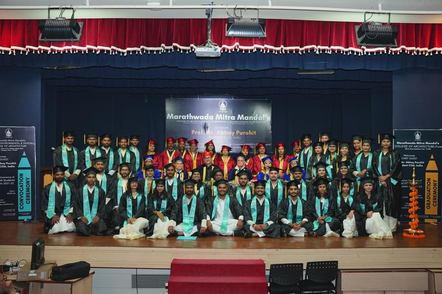 Marathwada Mitra Mandal’s Institute of Environment & Design’s College of Architecture Pune Convocation photo 7