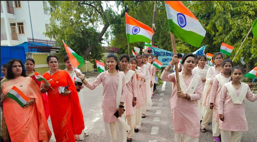 Saroj LalJi Mehrotra Bharatiya Vidya Bhavan Girl's Degree College Lucknow Some Moments photo 3