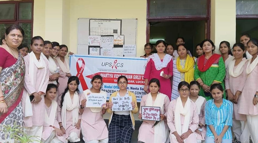 Saroj LalJi Mehrotra Bharatiya Vidya Bhavan Girl's Degree College Lucknow Some Moments photo 10