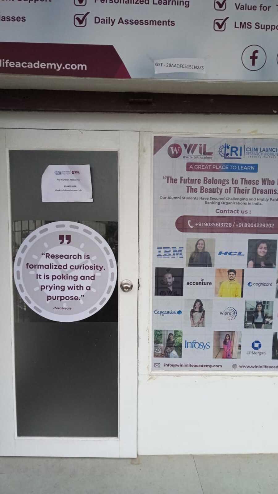 Clini Launch Research Institute Bangalore Classroom photo 17