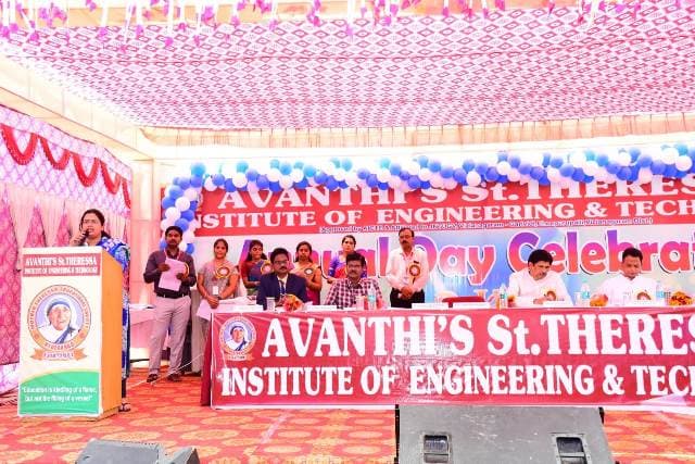 Avanthi's St. Theressa Institute of Engineering and Technology Garividi Events photo 1
