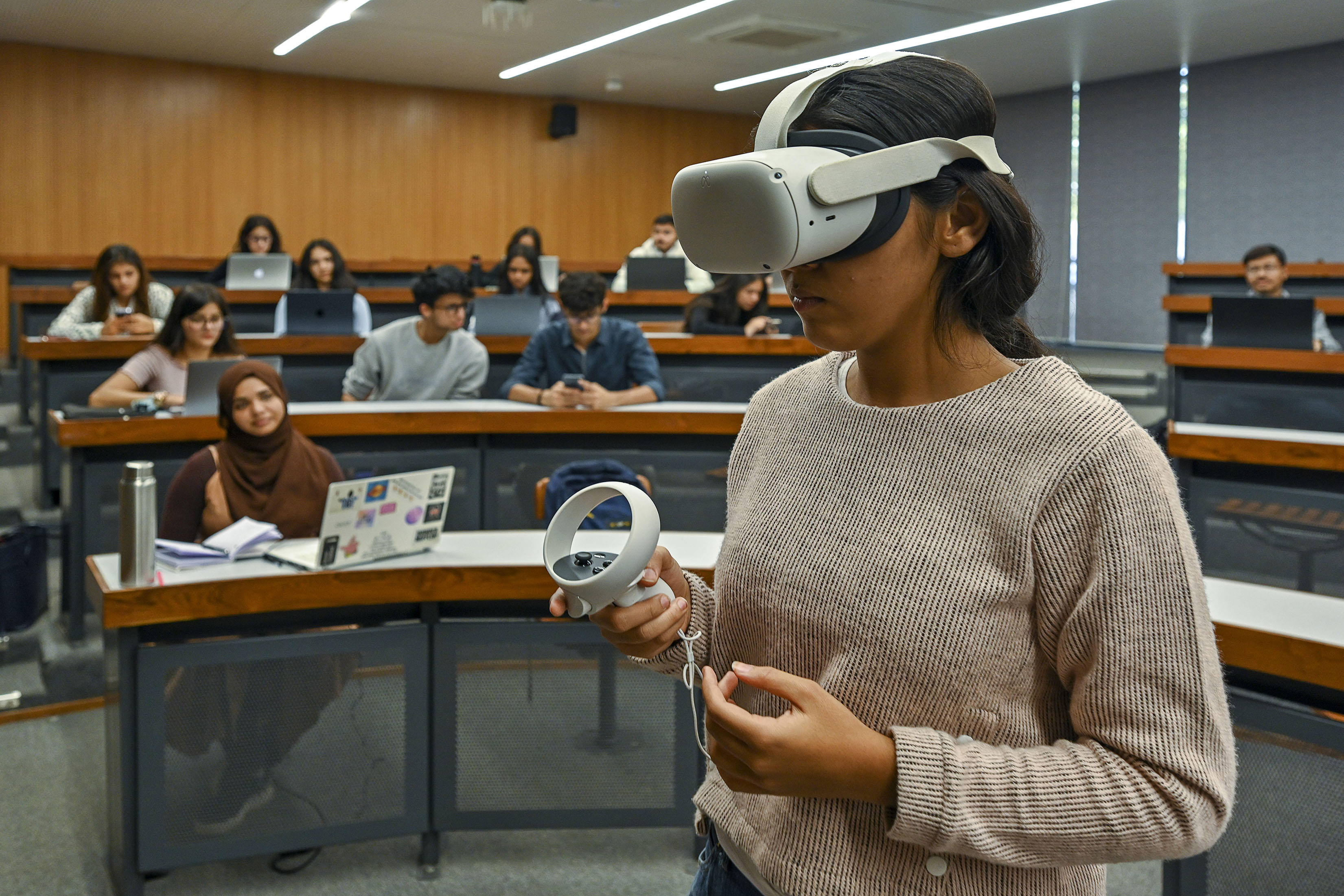 Ahmedabad University, Amrut Mody School of Management Campus Infrastructure photo 14