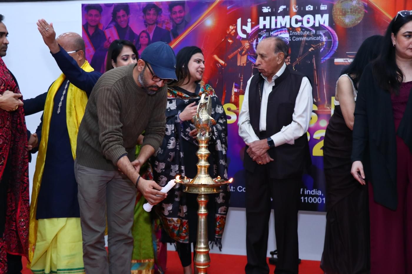 Heritage Institute of Management & Communication New Delhi Freshers Party photo 88