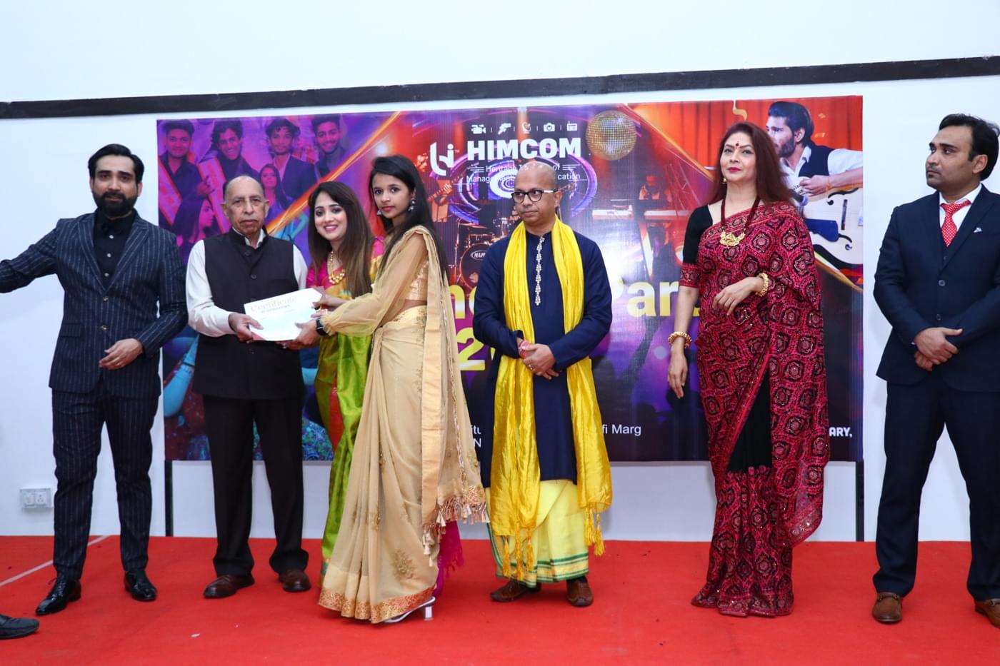 Heritage Institute of Management & Communication New Delhi Freshers Party photo 94