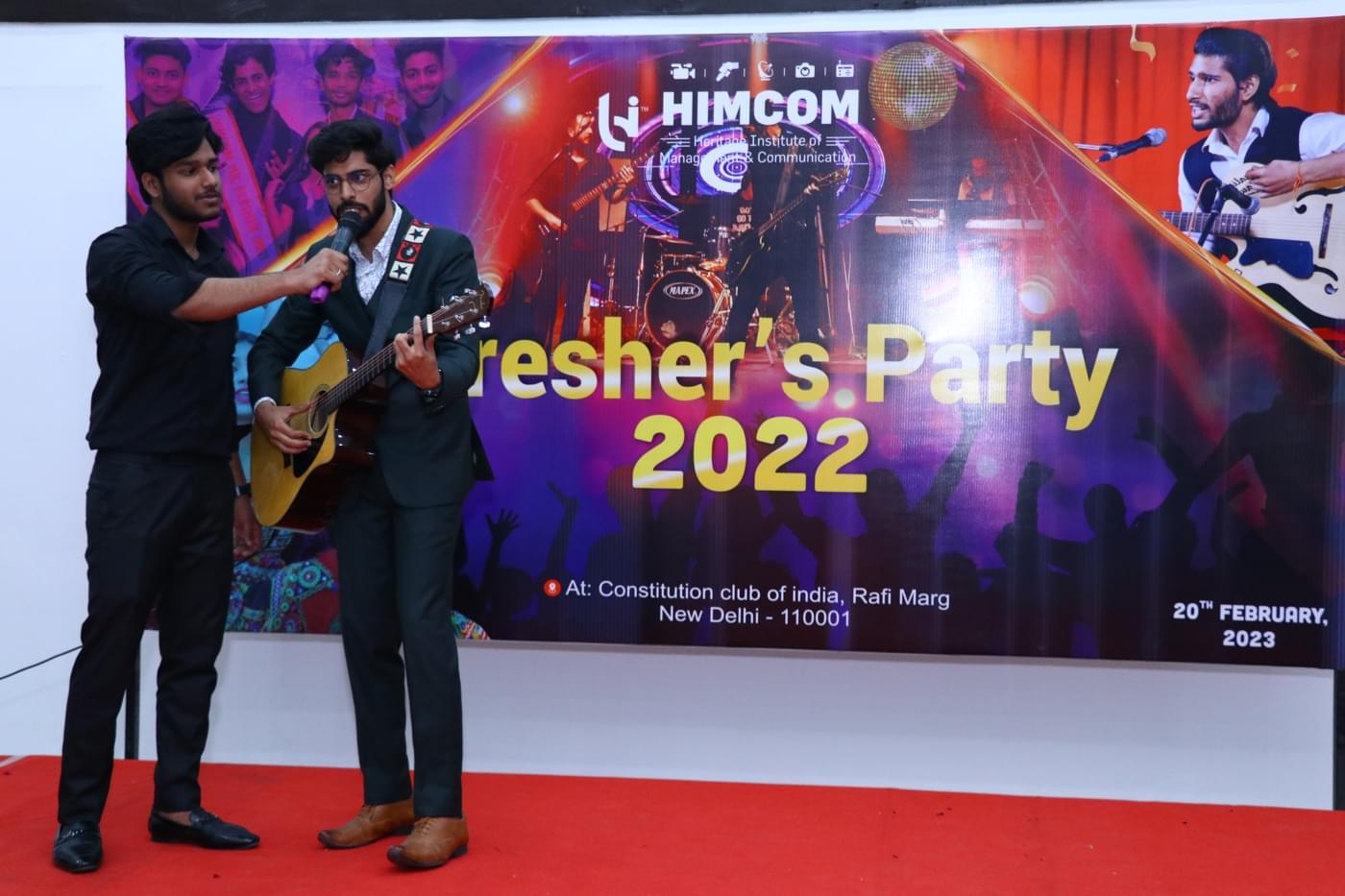Heritage Institute of Management & Communication New Delhi Freshers Party photo 97
