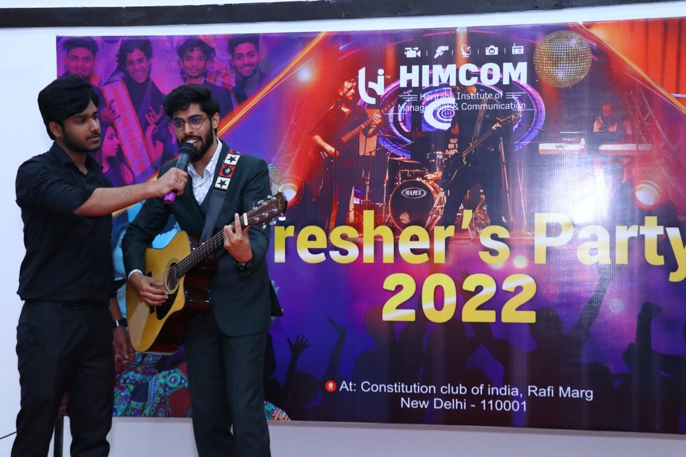 Heritage Institute of Management & Communication New Delhi Freshers Party photo 98