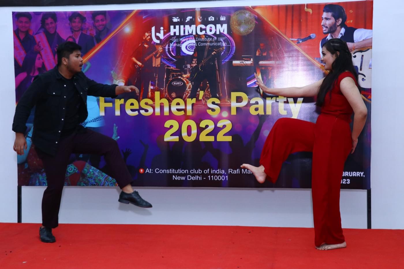 Heritage Institute of Management & Communication New Delhi Freshers Party photo 104