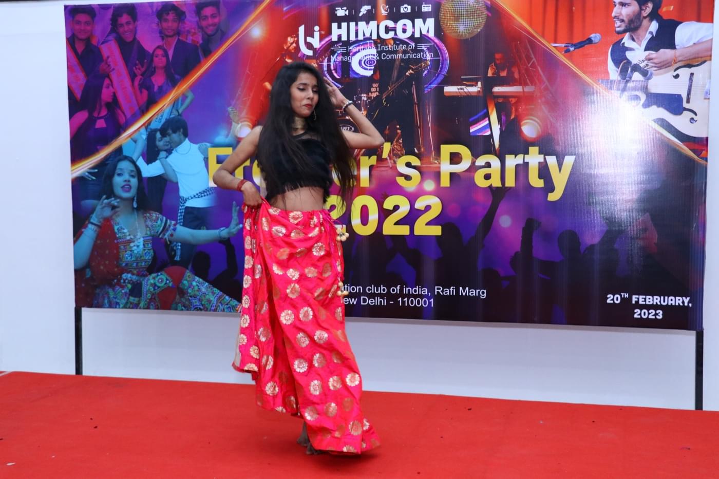 Heritage Institute of Management & Communication New Delhi Freshers Party photo 114