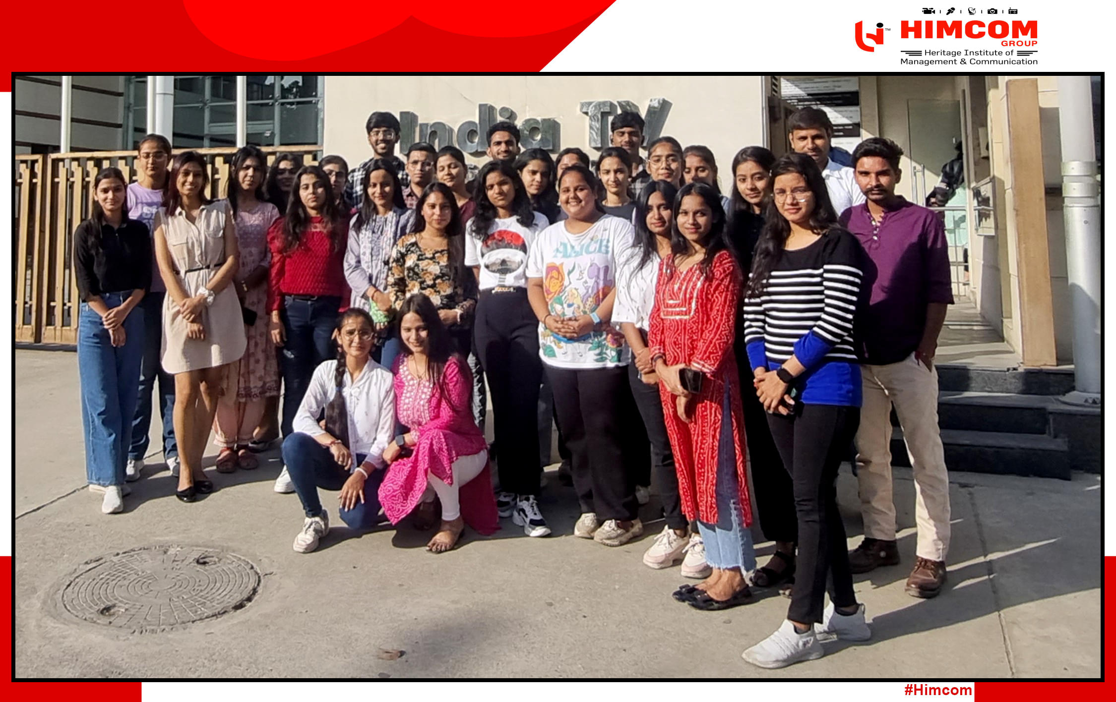 Heritage Institute of Management & Communication New Delhi Industrial Visit photo 3