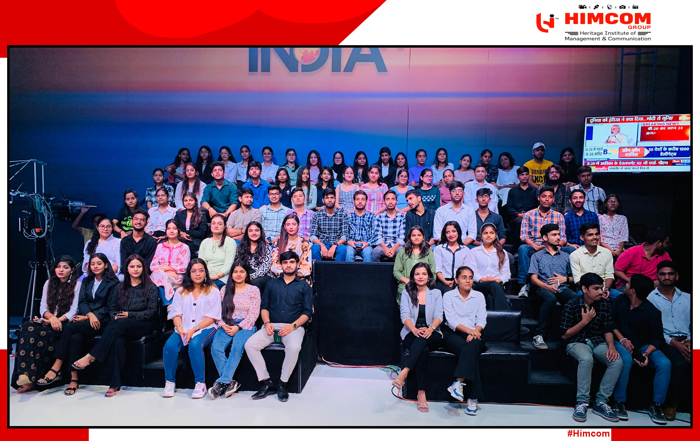 Heritage Institute of Management & Communication New Delhi Industrial Visit photo 8