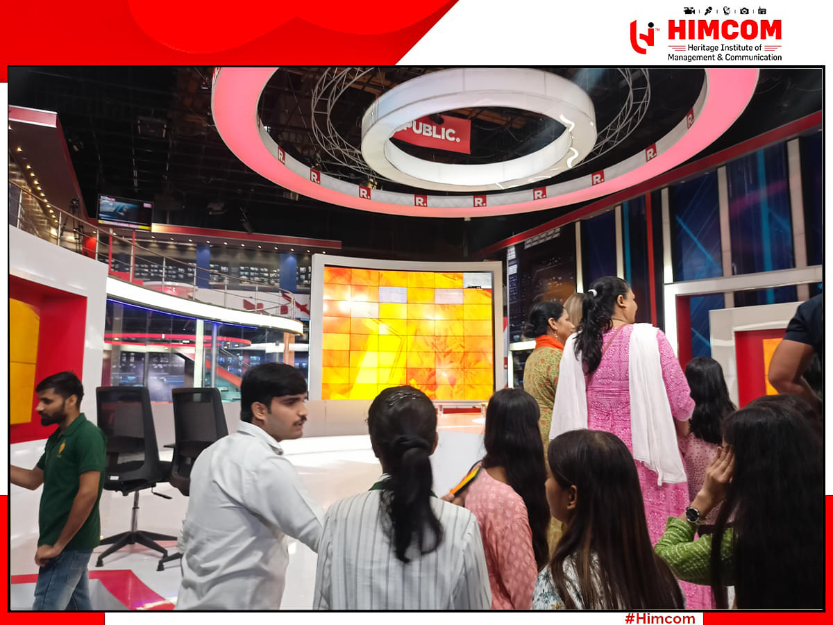 Heritage Institute of Management & Communication New Delhi Industrial Visit photo 55