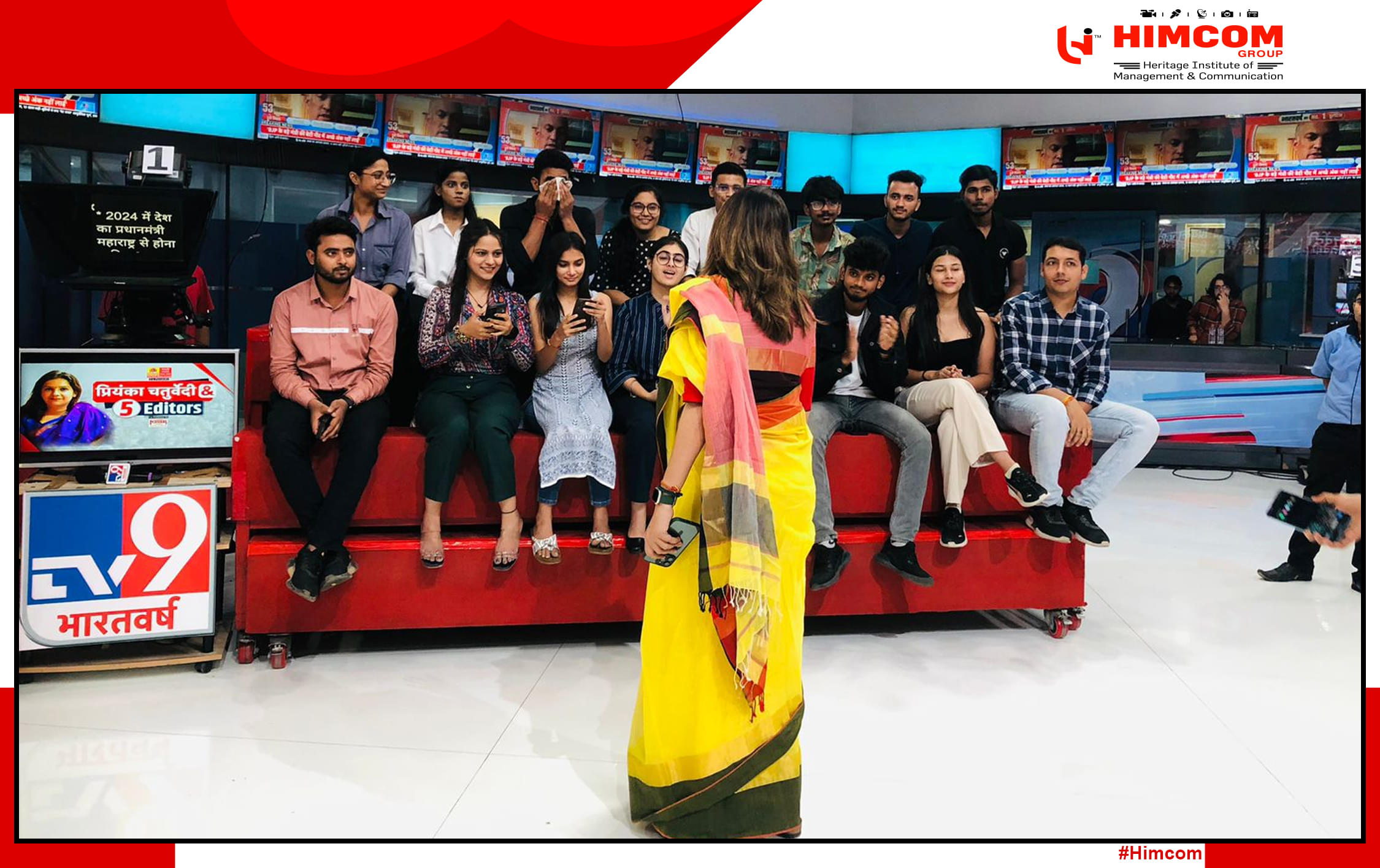 Heritage Institute of Management & Communication New Delhi Industrial Visit photo 71