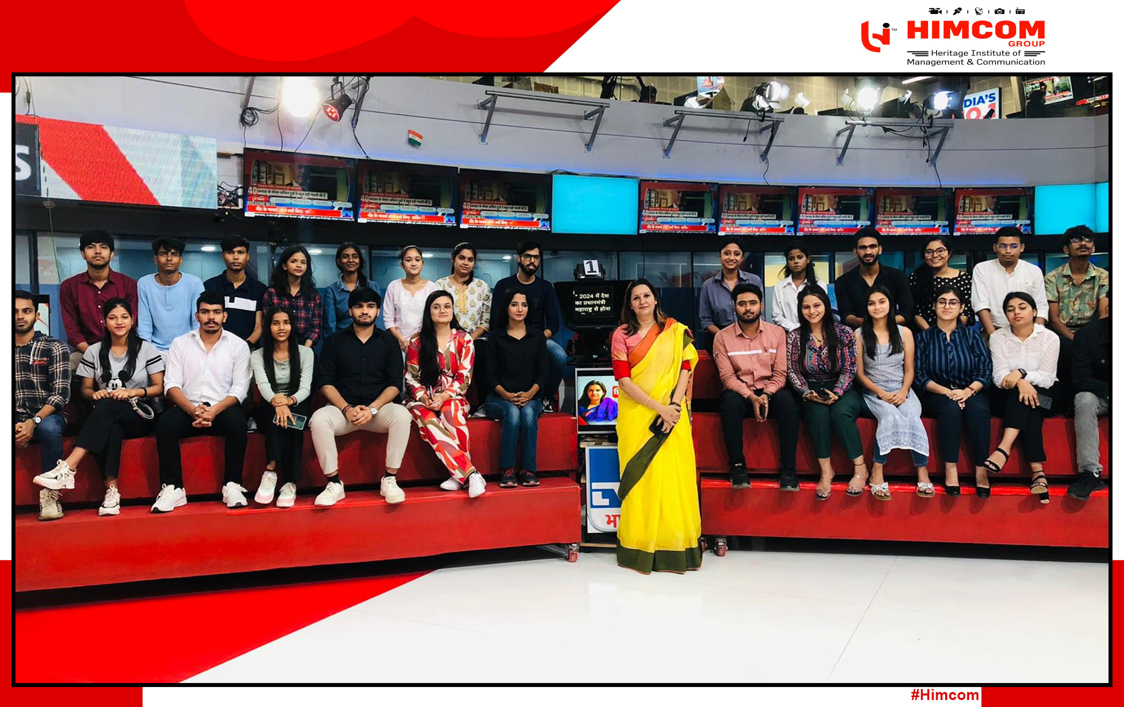 Heritage Institute of Management & Communication New Delhi Industrial Visit photo 72