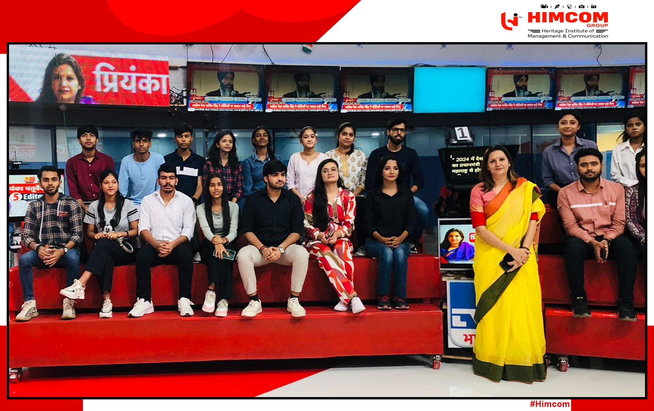 Heritage Institute of Management & Communication New Delhi Industrial Visit photo 73