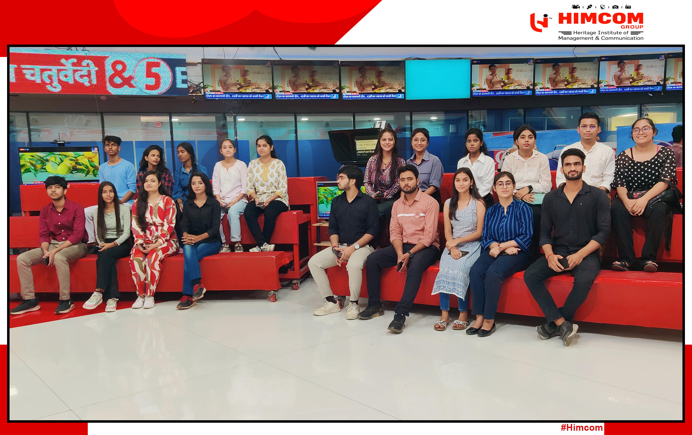 Heritage Institute of Management & Communication New Delhi Industrial Visit photo 78