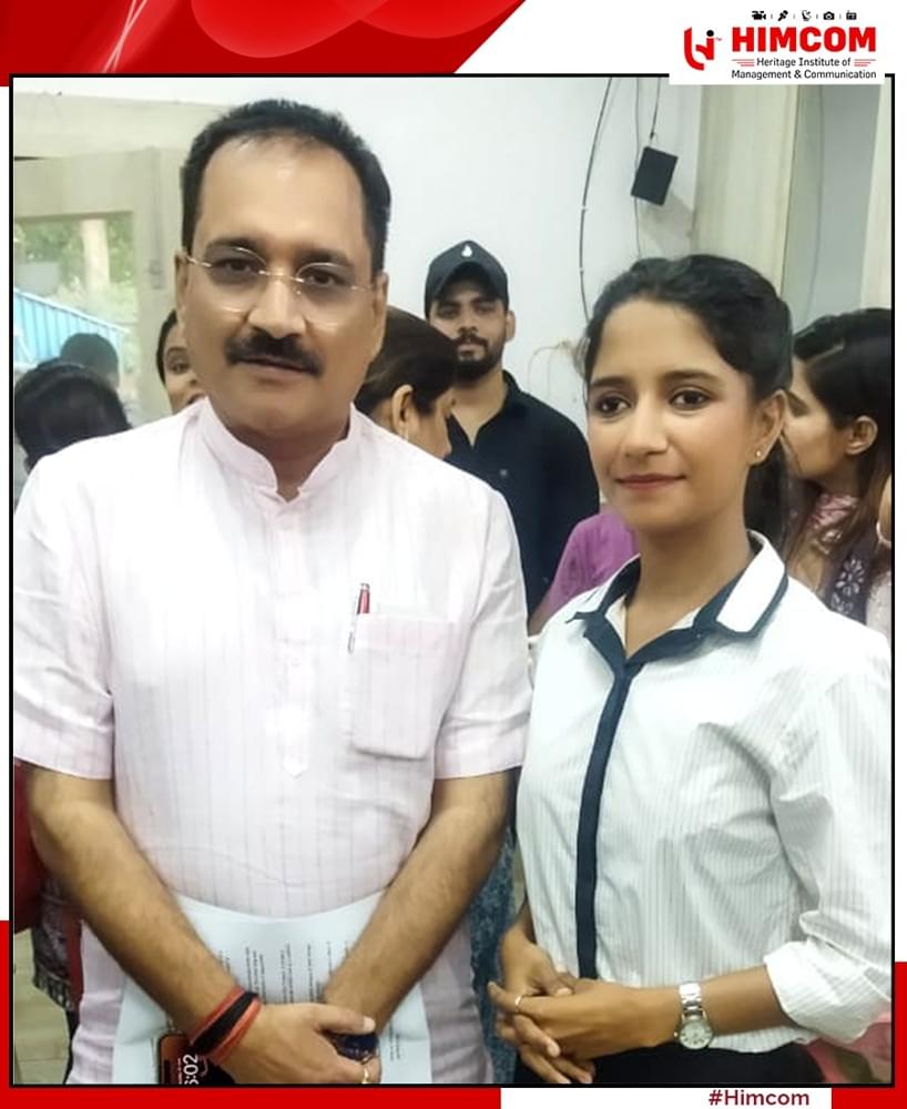 Heritage Institute of Management & Communication New Delhi Press Conference photo 1