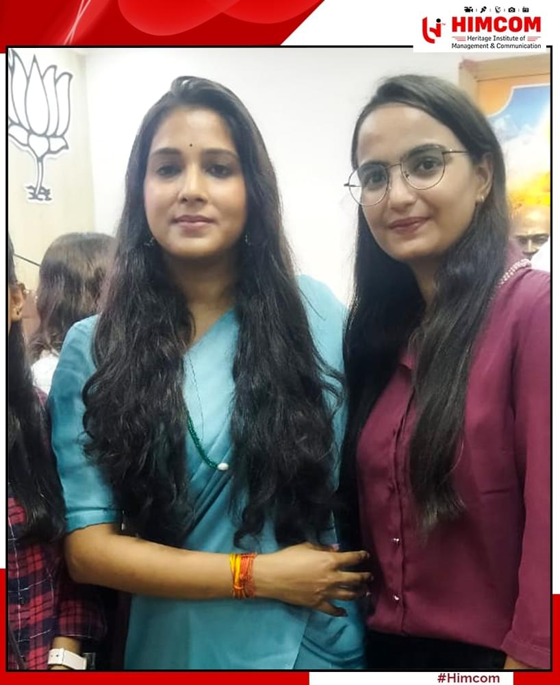 Heritage Institute of Management & Communication New Delhi Press Conference photo 4