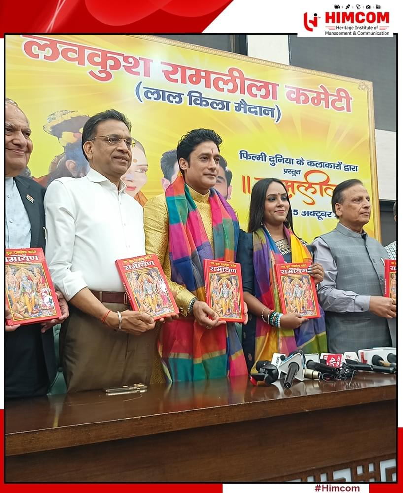 Heritage Institute of Management & Communication New Delhi Press Conference photo 12