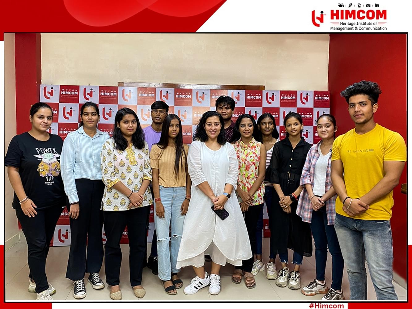 Heritage Institute of Management & Communication New Delhi RJ Divya 2 August photo 1