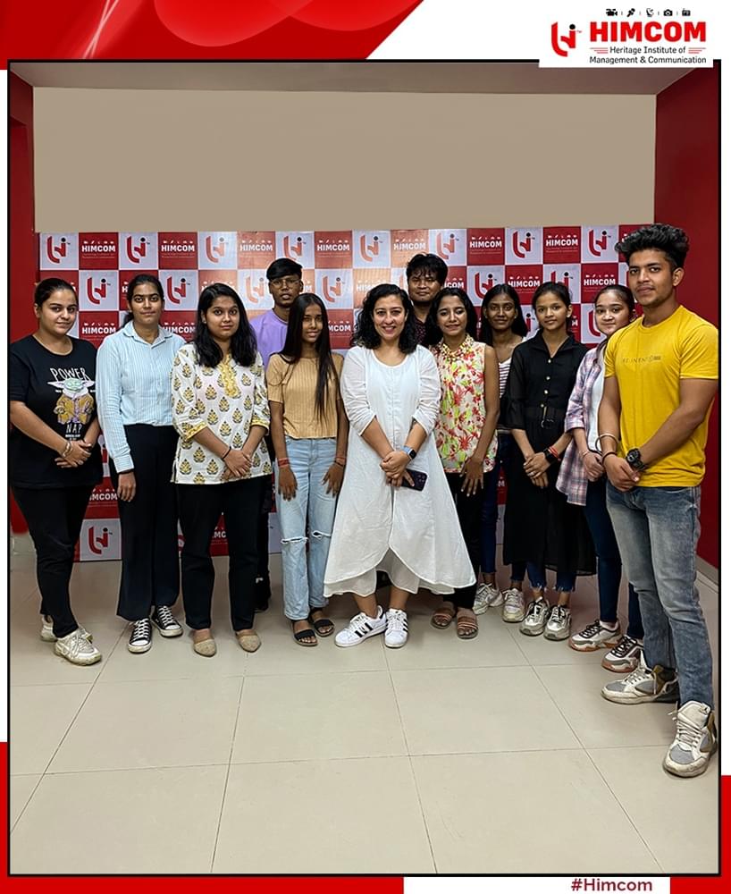 Heritage Institute of Management & Communication New Delhi RJ Divya 2 August photo 2