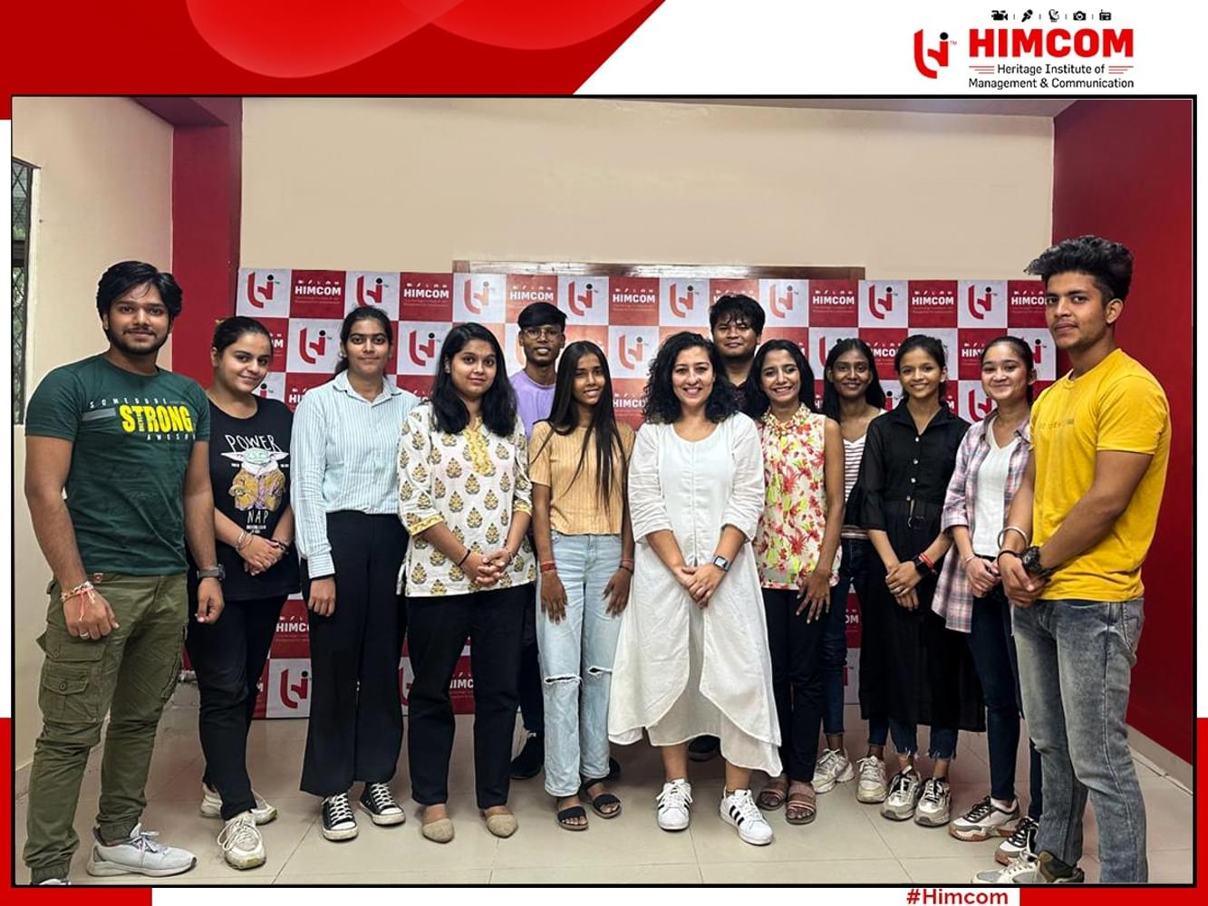 Heritage Institute of Management & Communication New Delhi RJ Divya 2 August photo 3