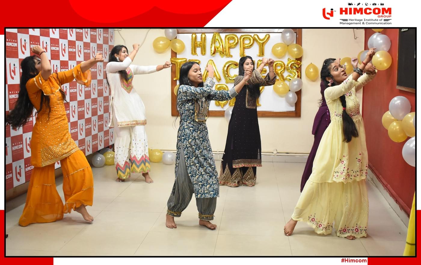 Heritage Institute of Management & Communication New Delhi Diwali and Teachers day photo 8