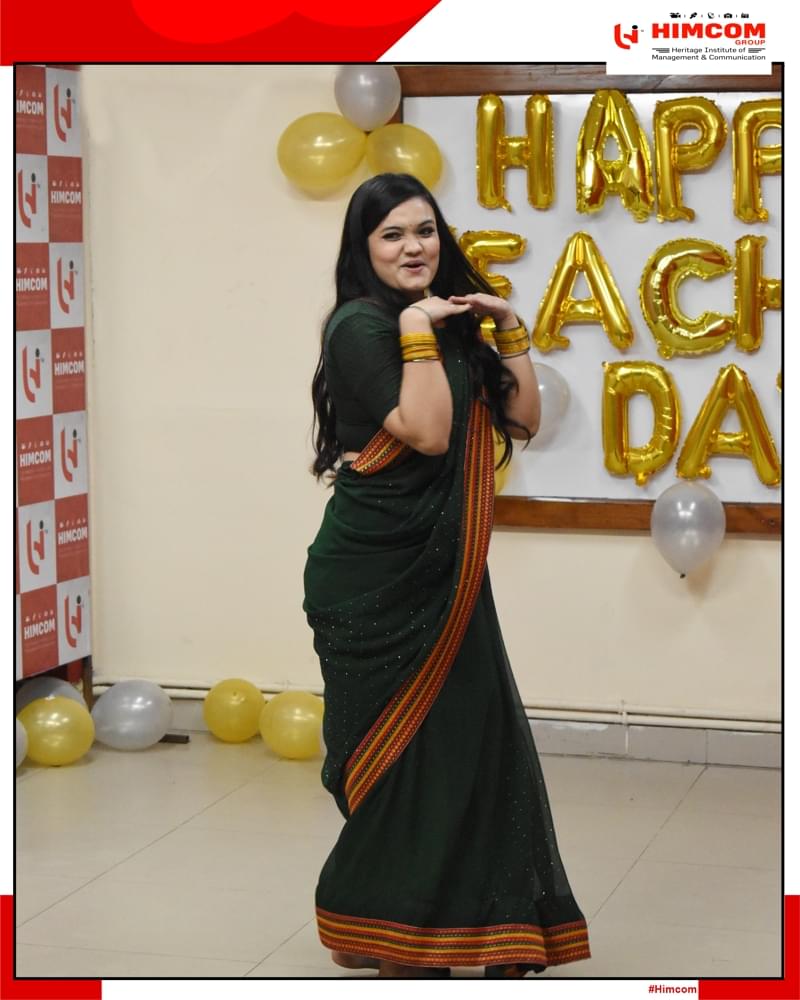 Heritage Institute of Management & Communication New Delhi Diwali and Teachers day photo 9