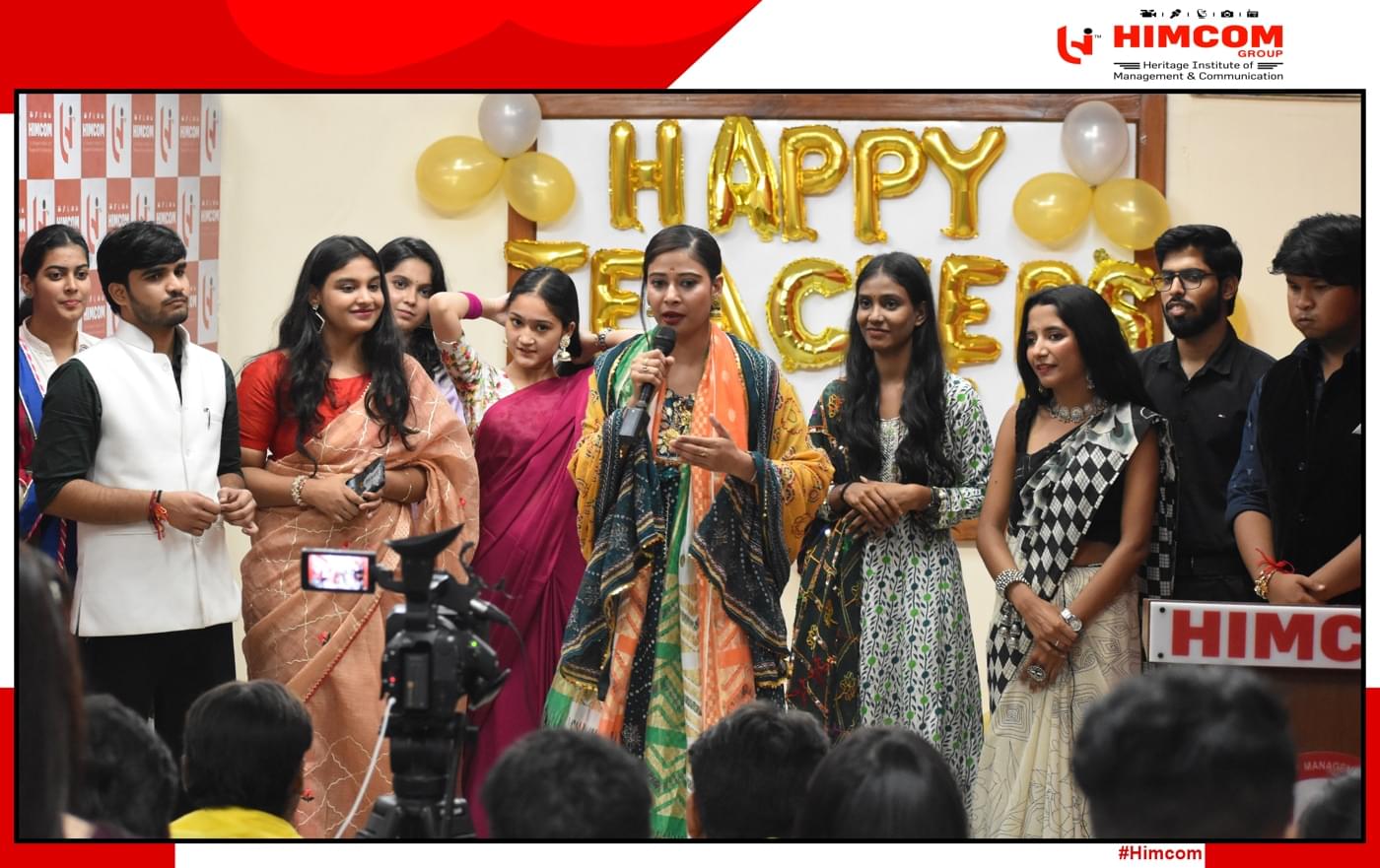 Heritage Institute of Management & Communication New Delhi Diwali and Teachers day photo 19