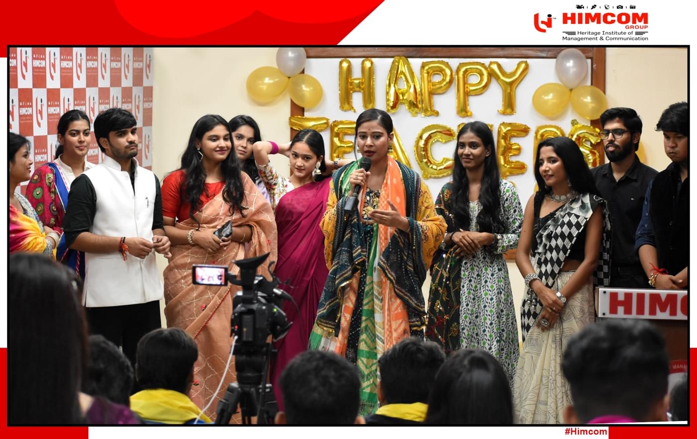 Heritage Institute of Management & Communication New Delhi Diwali and Teachers day photo 21