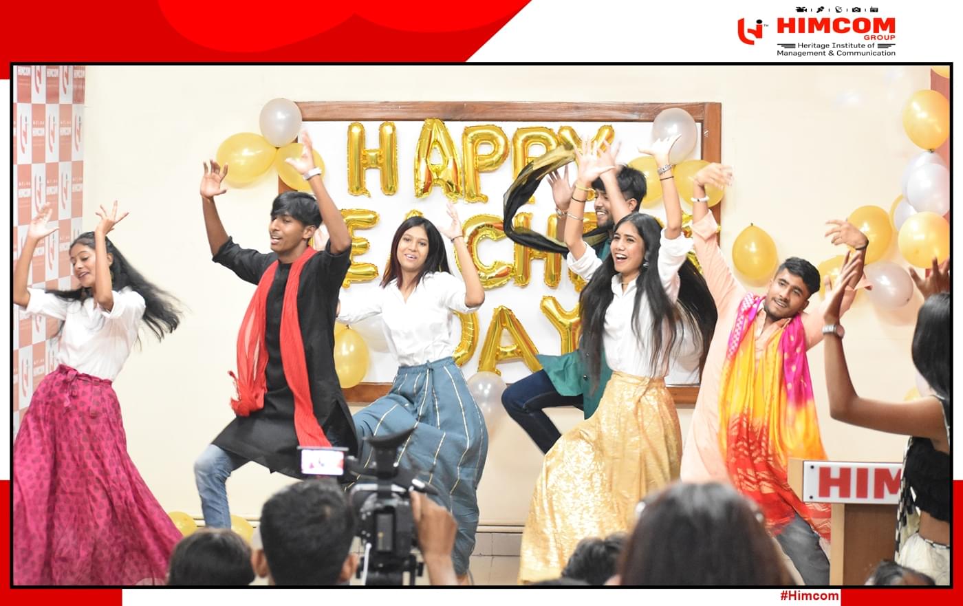 Heritage Institute of Management & Communication New Delhi Diwali and Teachers day photo 12