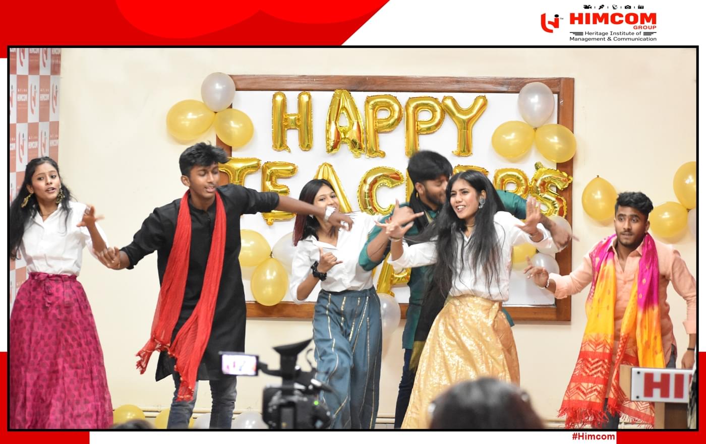 Heritage Institute of Management & Communication New Delhi Diwali and Teachers day photo 13