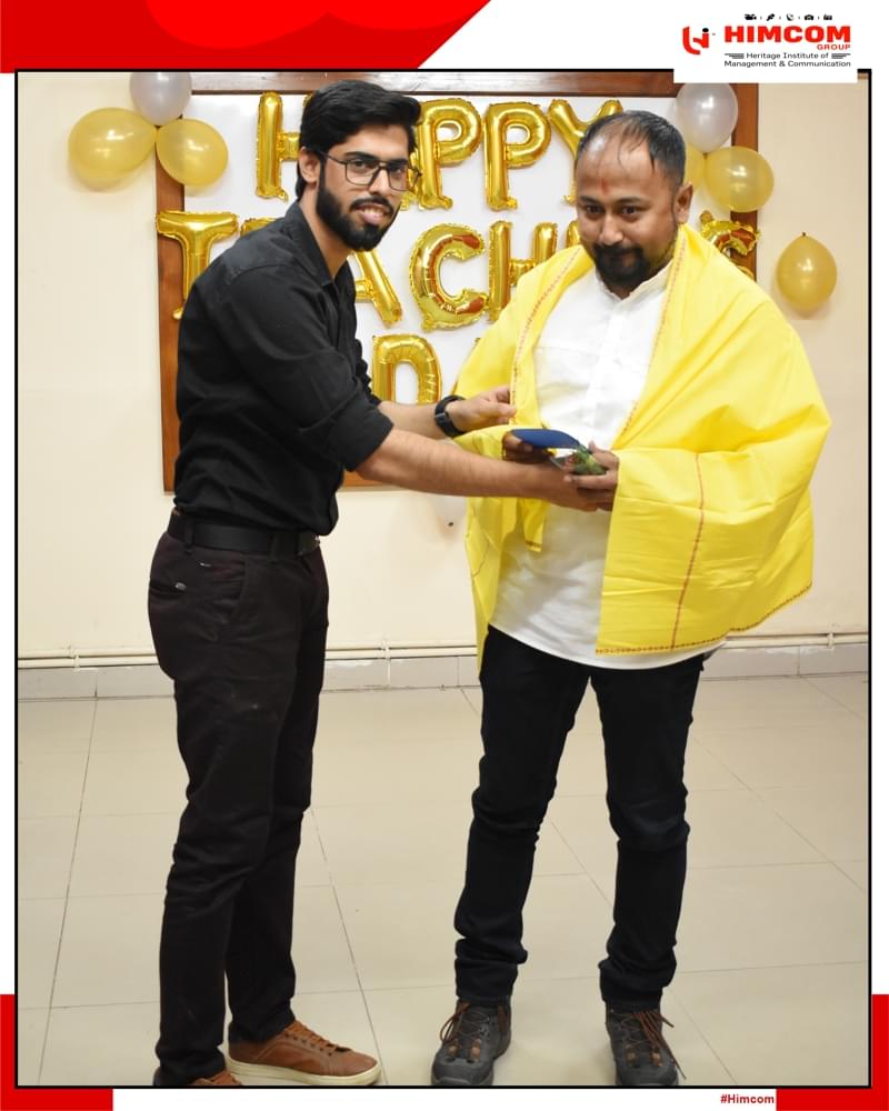 Heritage Institute of Management & Communication New Delhi Diwali and Teachers day photo 24