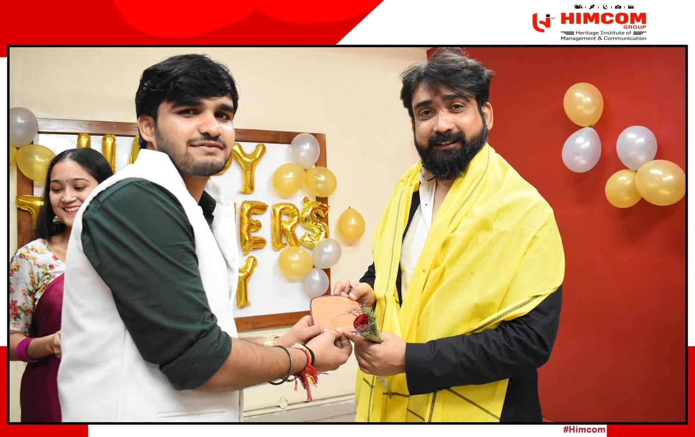 Heritage Institute of Management & Communication New Delhi Diwali and Teachers day photo 27