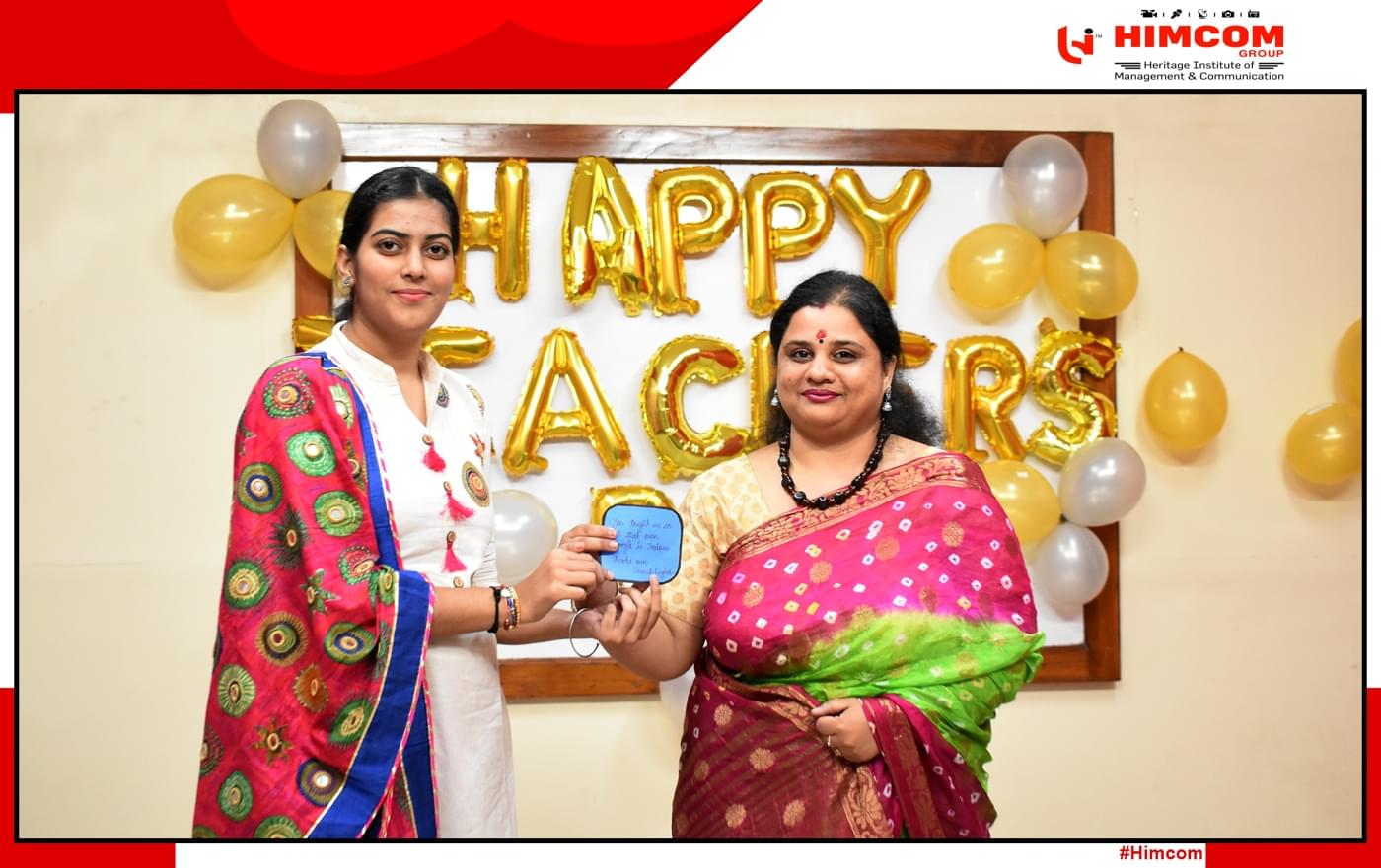 Heritage Institute of Management & Communication New Delhi Diwali and Teachers day photo 28