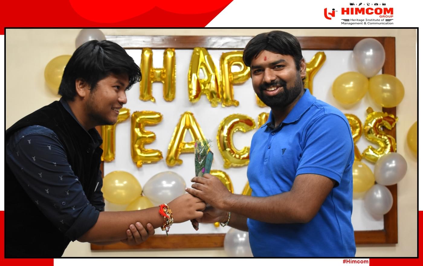 Heritage Institute of Management & Communication New Delhi Diwali and Teachers day photo 29