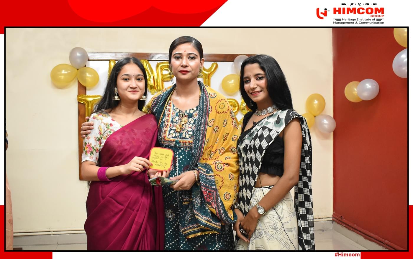 Heritage Institute of Management & Communication New Delhi Diwali and Teachers day photo 30