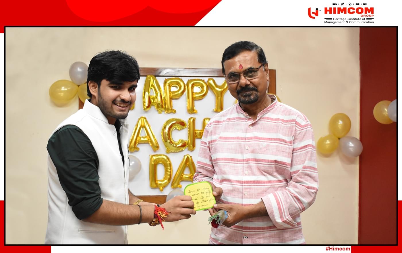 Heritage Institute of Management & Communication New Delhi Diwali and Teachers day photo 31