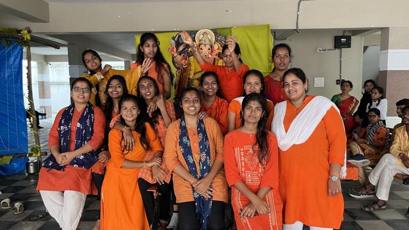 OBS Degree College Hyderabad Ganesh Chaturthi photo 4
