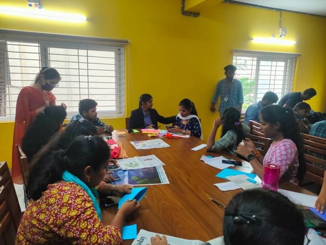 OBS Degree College Hyderabad Origami Competition photo 5