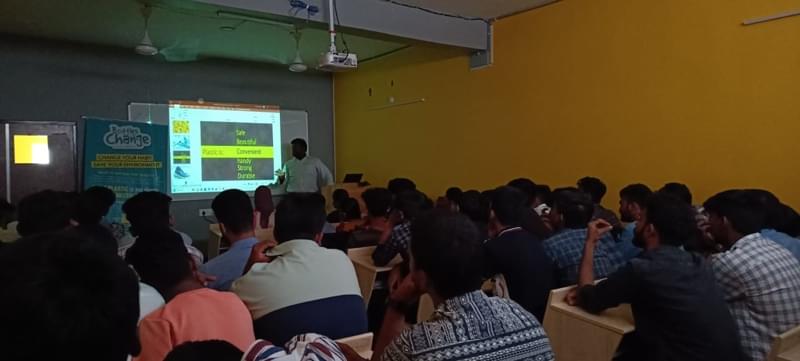 OBS Degree College Hyderabad No Plastic Awareness Campaign photo 7